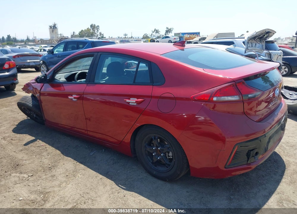 2019 HYUNDAI IONIQ HYBRID BLUE VIN: KMHC65LCXKU179931