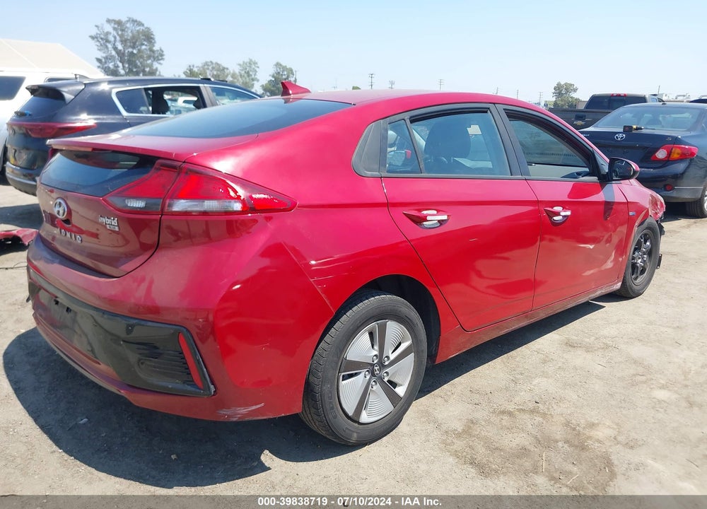 2019 HYUNDAI IONIQ HYBRID BLUE VIN: KMHC65LCXKU179931