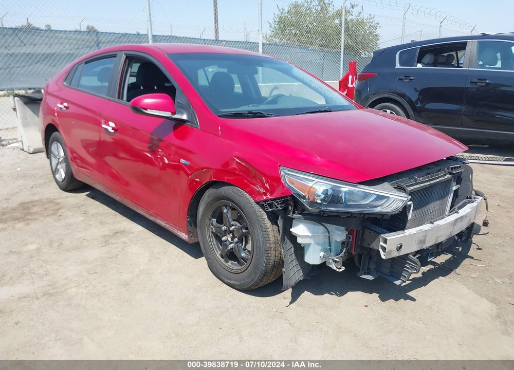 2019 HYUNDAI IONIQ HYBRID BLUE VIN: KMHC65LCXKU179931