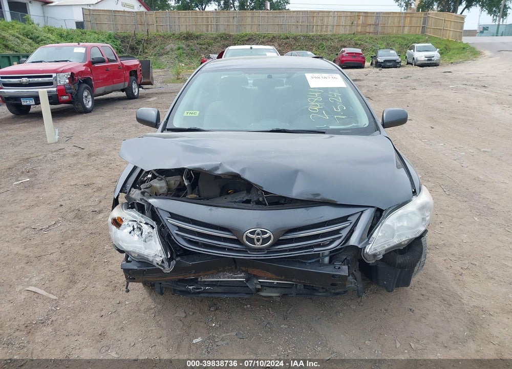 2013 TOYOTA COROLLA LE VIN: 2T1BU4EE6DC932126