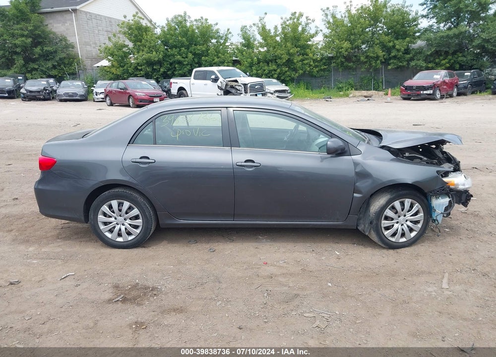 2013 TOYOTA COROLLA LE VIN: 2T1BU4EE6DC932126