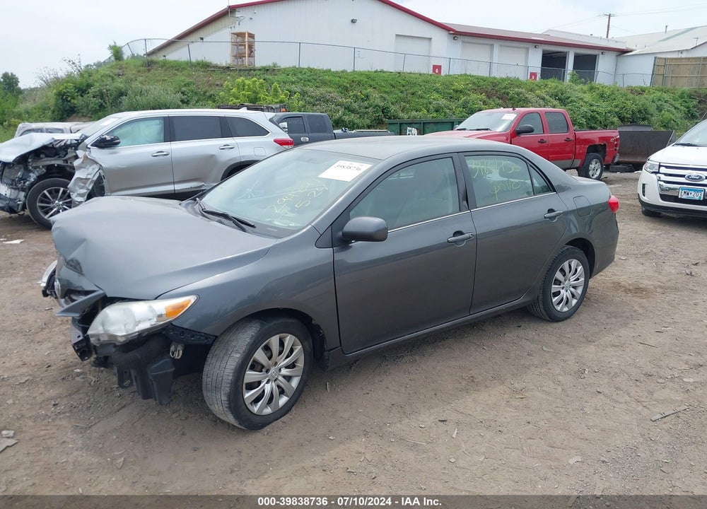 2013 TOYOTA COROLLA LE VIN: 2T1BU4EE6DC932126