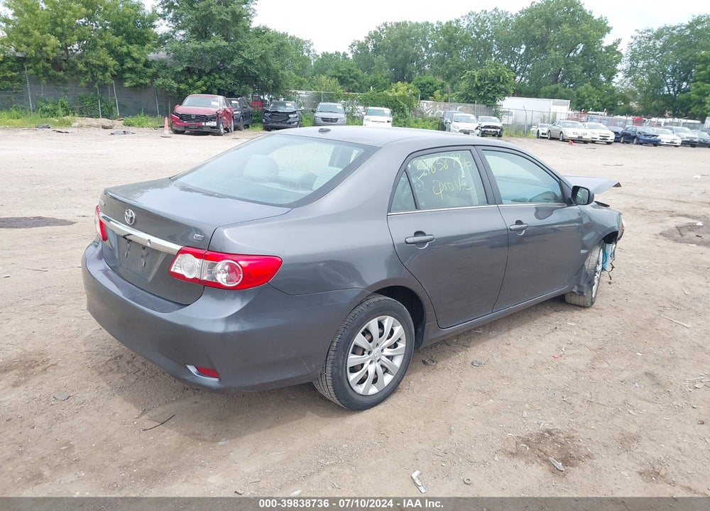 2013 TOYOTA COROLLA LE VIN: 2T1BU4EE6DC932126