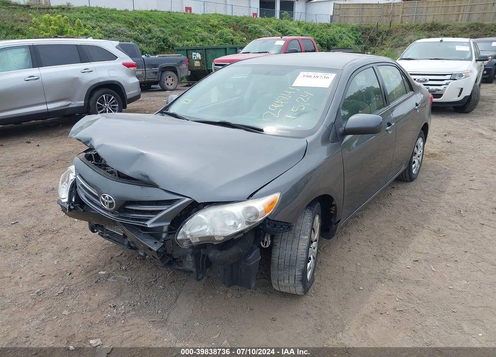 2013 TOYOTA COROLLA LE VIN: 2T1BU4EE6DC932126