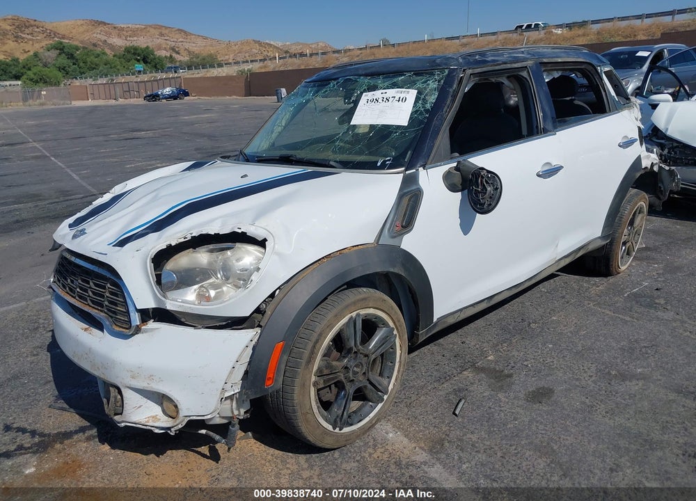2011 MINI COOPER S COUNTRYMAN VIN: WMWZC3C56BWL78599