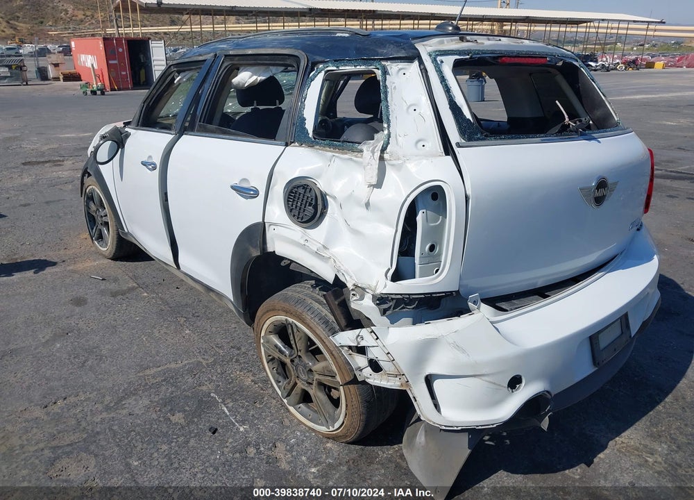 2011 MINI COOPER S COUNTRYMAN VIN: WMWZC3C56BWL78599
