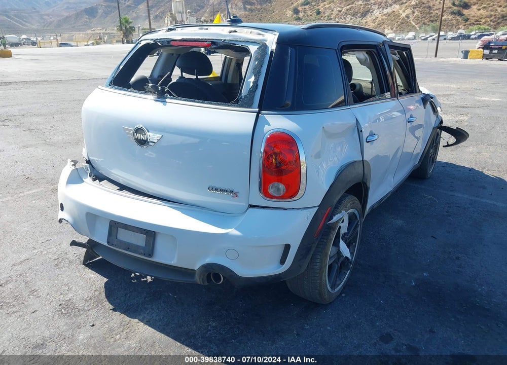 2011 MINI COOPER S COUNTRYMAN VIN: WMWZC3C56BWL78599