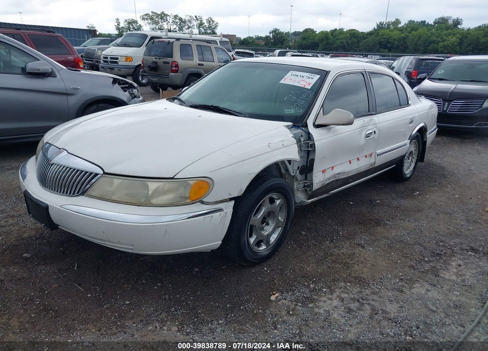 2001 LINCOLN CONTINENTAL VIN: 1LNHM97V81Y674151