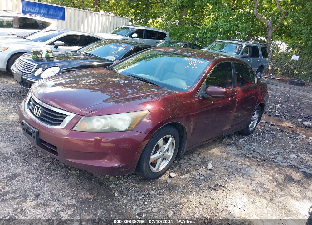 2009 HONDA ACCORD 2.4 LX VIN: 1HGCP26379A191933