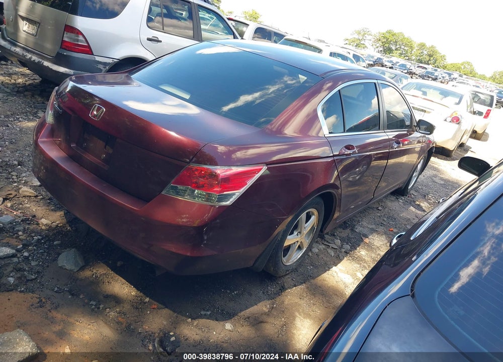 2009 HONDA ACCORD 2.4 LX VIN: 1HGCP26379A191933