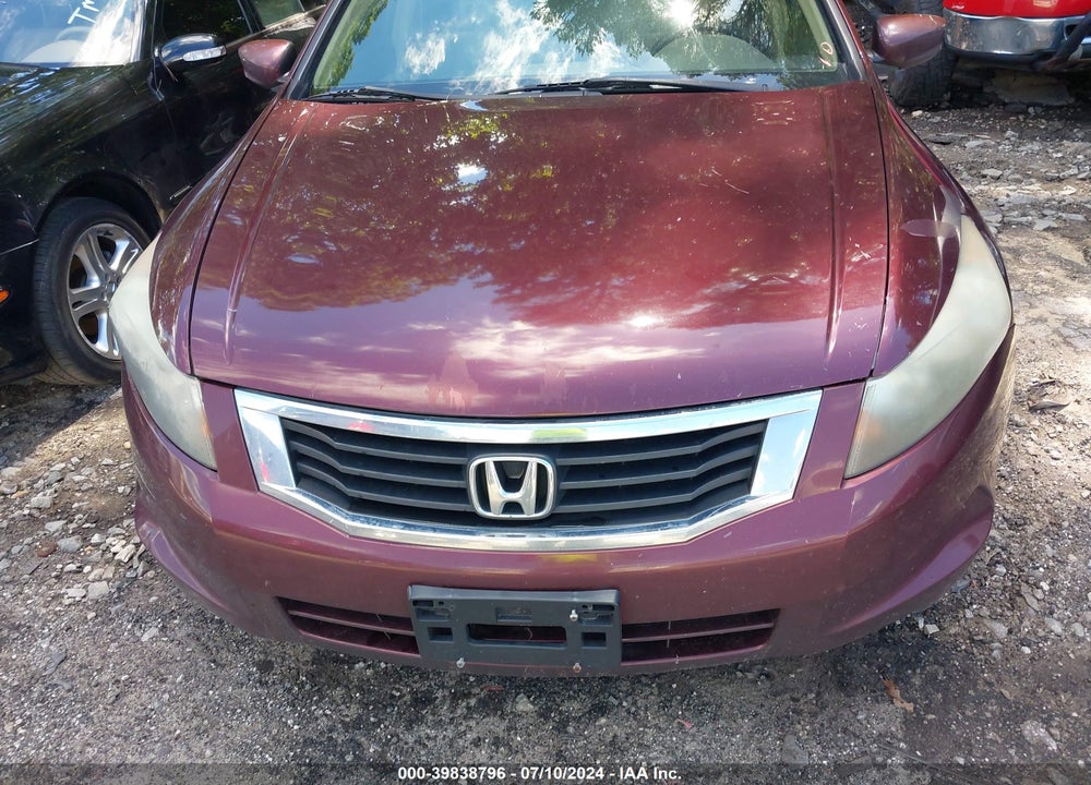 2009 HONDA ACCORD 2.4 LX VIN: 1HGCP26379A191933