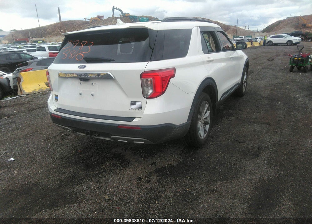 2022 FORD EXPLORER XLT VIN: 1FMSK8DH3NGB23643