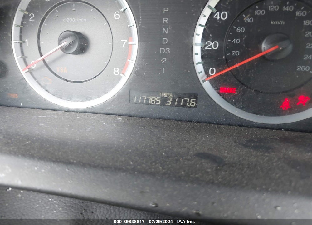 2010 HONDA ACCORD 3.5 EX-L VIN: 1HGCP3F82AA012283