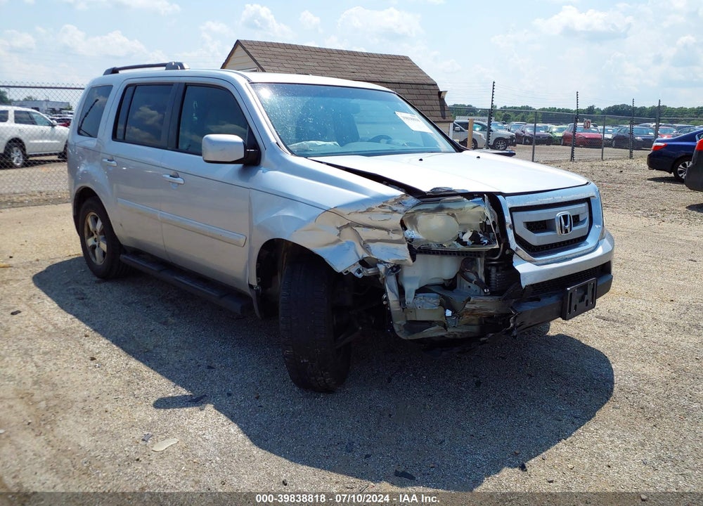 2010 HONDA PILOT EX-L VIN: 5FNYF4H57AB012044