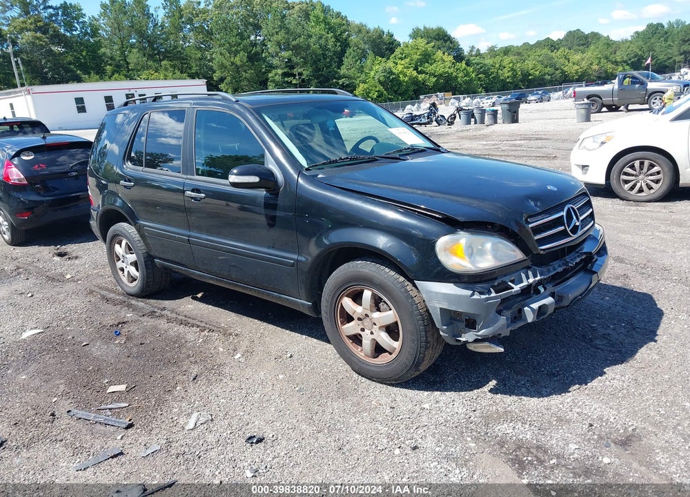 2002 MERCEDES-BENZ ML 500 VIN: 4JGAB75E72A301790