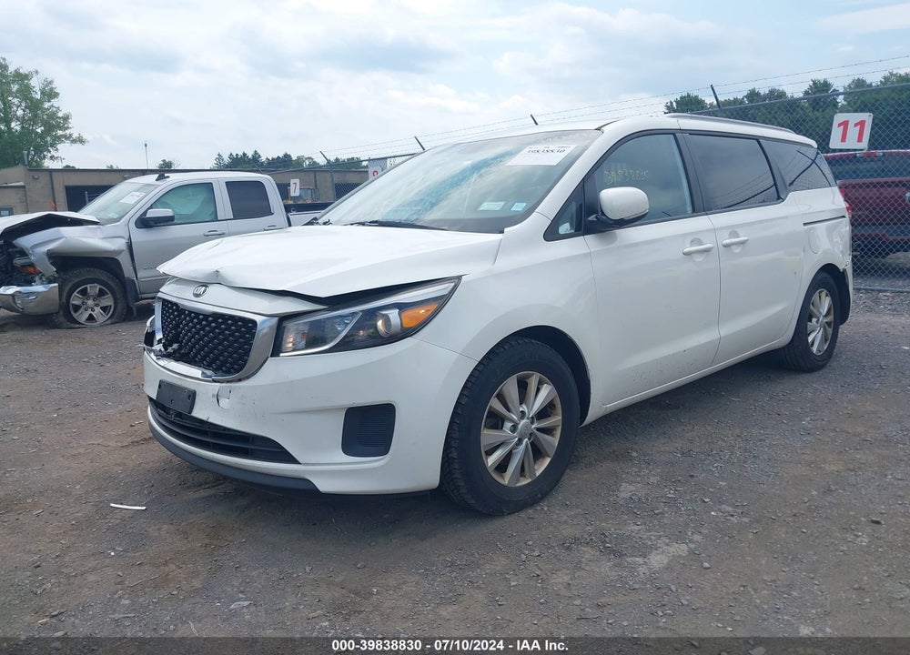 2015 KIA SEDONA LX VIN: KNDMB5C11F6053499