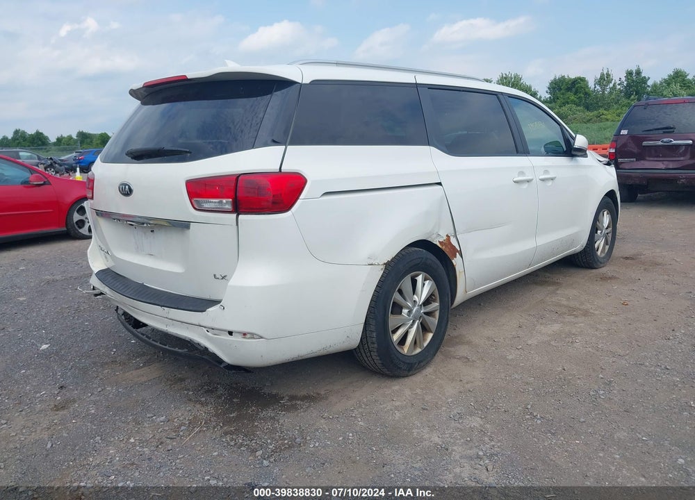 2015 KIA SEDONA LX VIN: KNDMB5C11F6053499