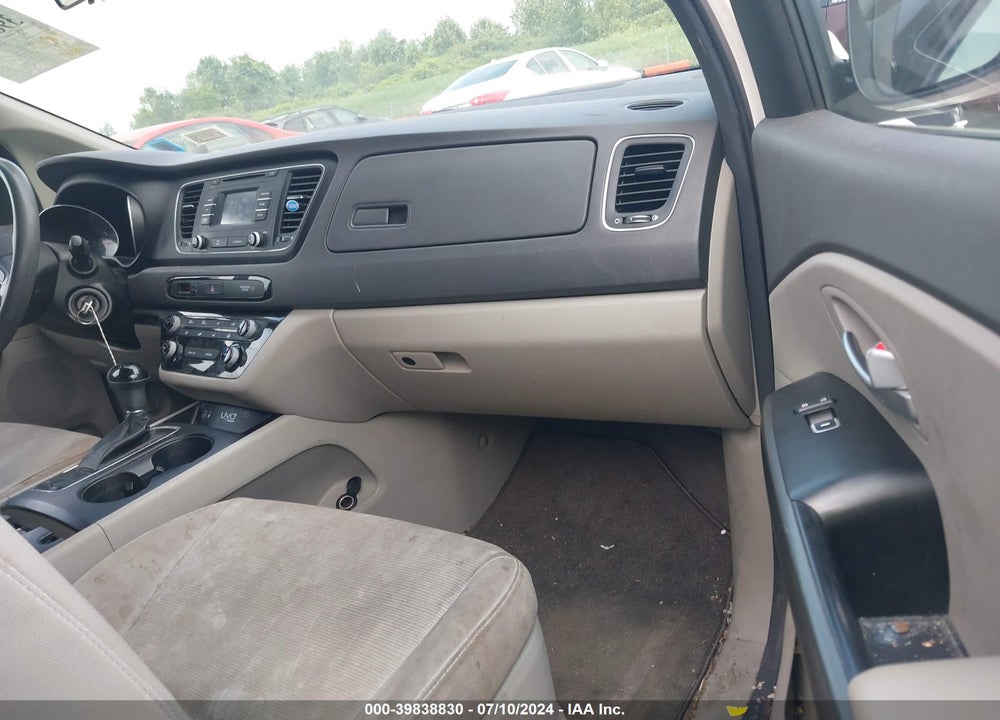 2015 KIA SEDONA LX VIN: KNDMB5C11F6053499