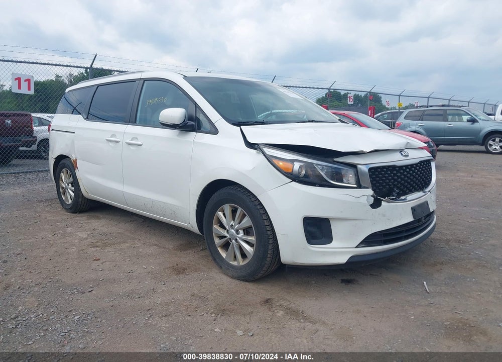 2015 KIA SEDONA LX VIN: KNDMB5C11F6053499