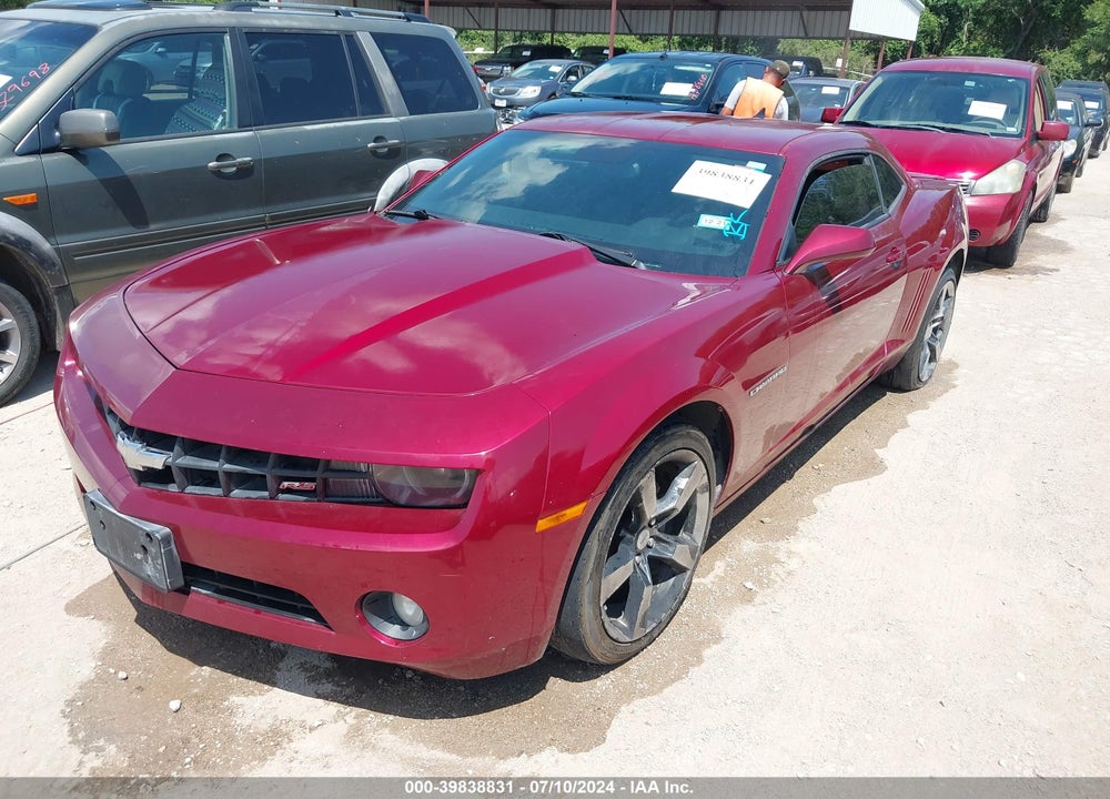 2011 CHEVROLET CAMARO 1LT VIN: 2G1FB1ED8B9111032