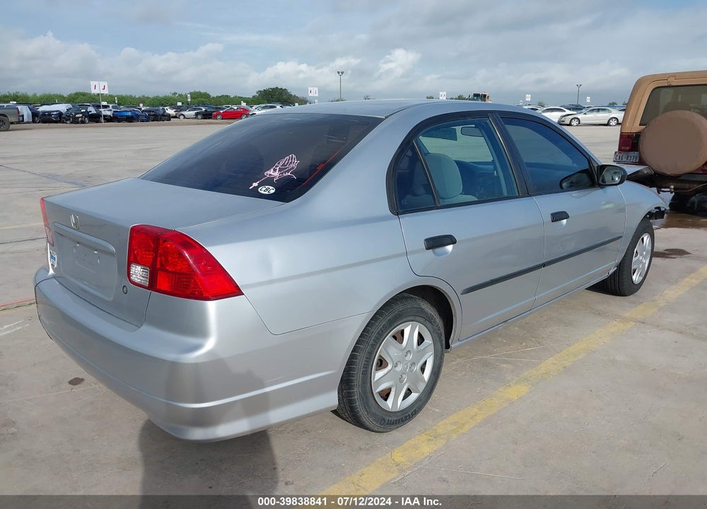 2005 HONDA CIVIC VP VIN: 2HGES16325H608517