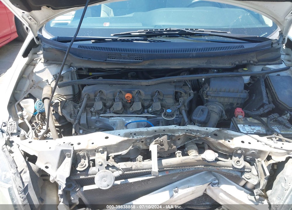 2014 HONDA CIVIC LX VIN: 19XFB2E52EE078637