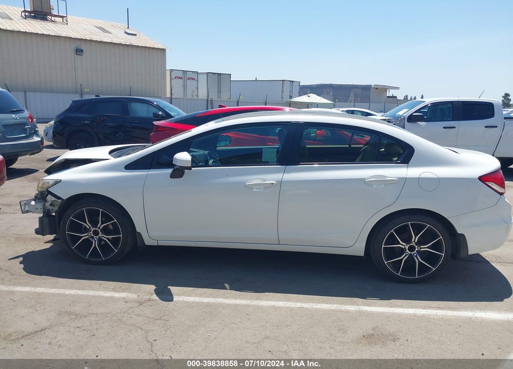 2014 HONDA CIVIC LX VIN: 19XFB2E52EE078637