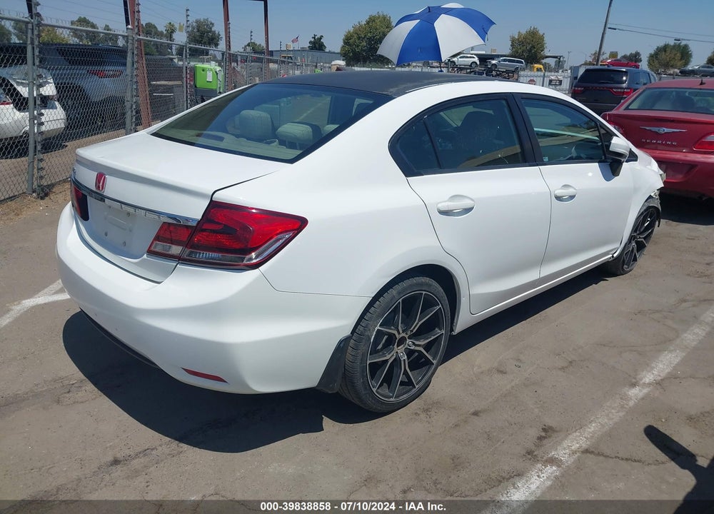 2014 HONDA CIVIC LX VIN: 19XFB2E52EE078637
