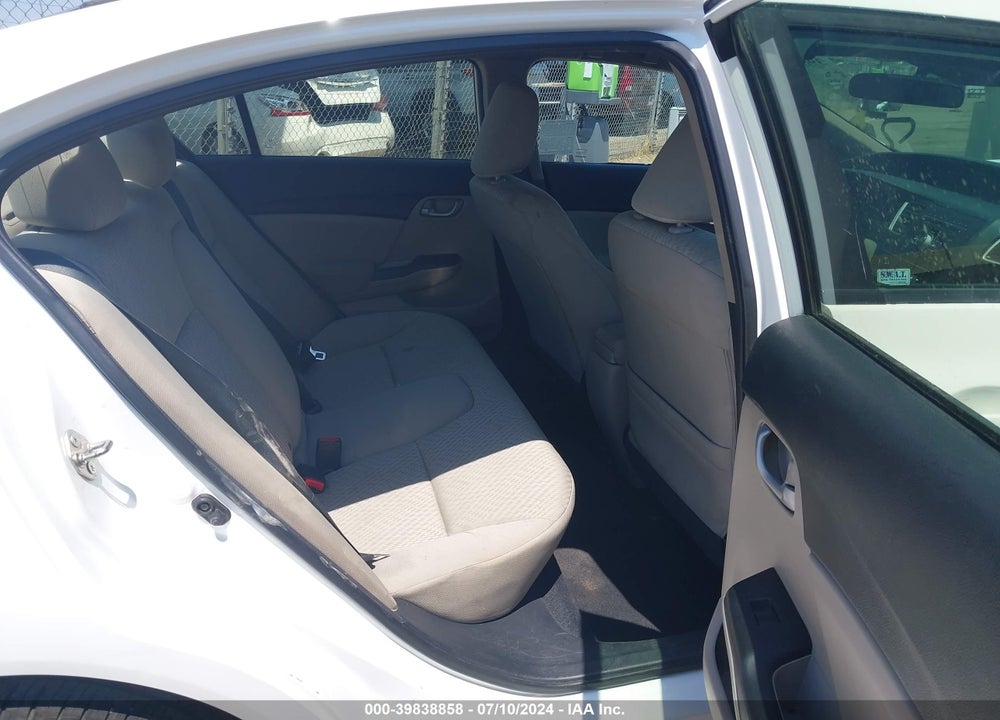 2014 HONDA CIVIC LX VIN: 19XFB2E52EE078637