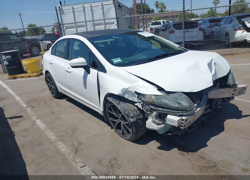 2014 HONDA CIVIC LX VIN: 19XFB2E52EE078637