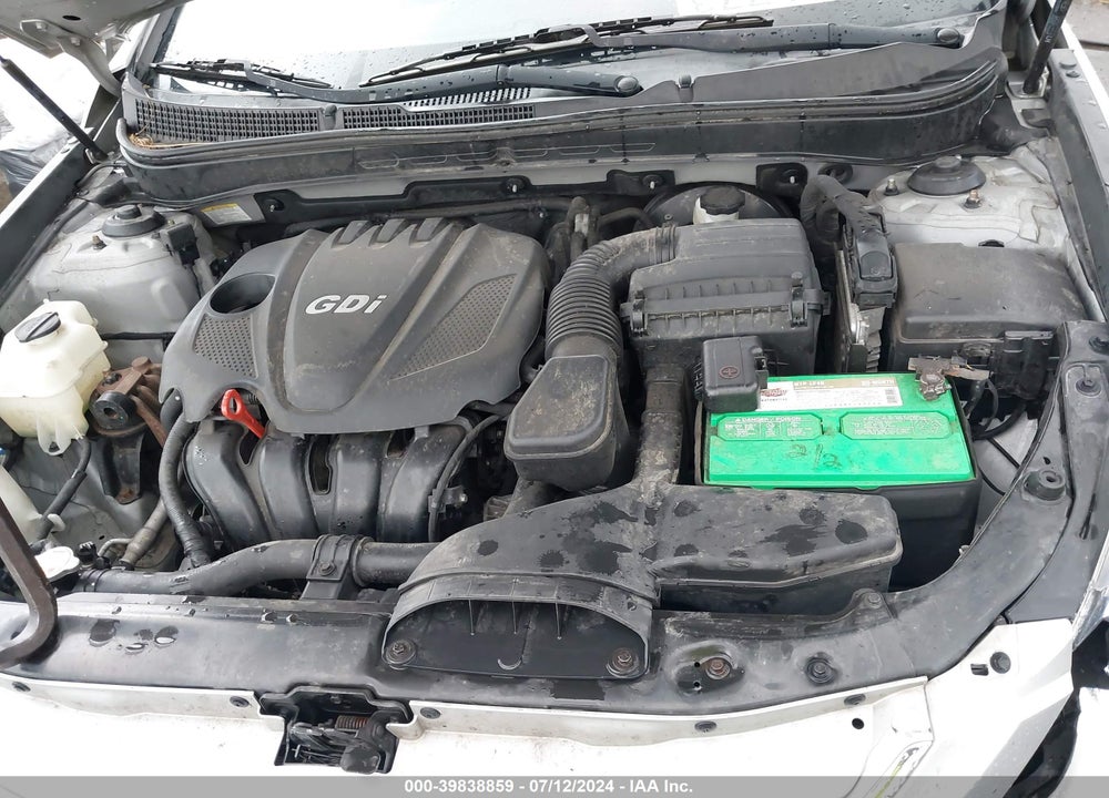 2013 HYUNDAI SONATA GLS VIN: 5NPEB4AC9DH754605