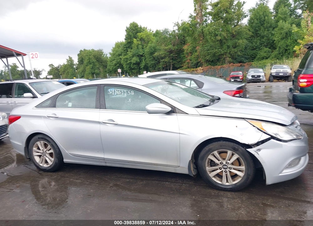 2013 HYUNDAI SONATA GLS VIN: 5NPEB4AC9DH754605