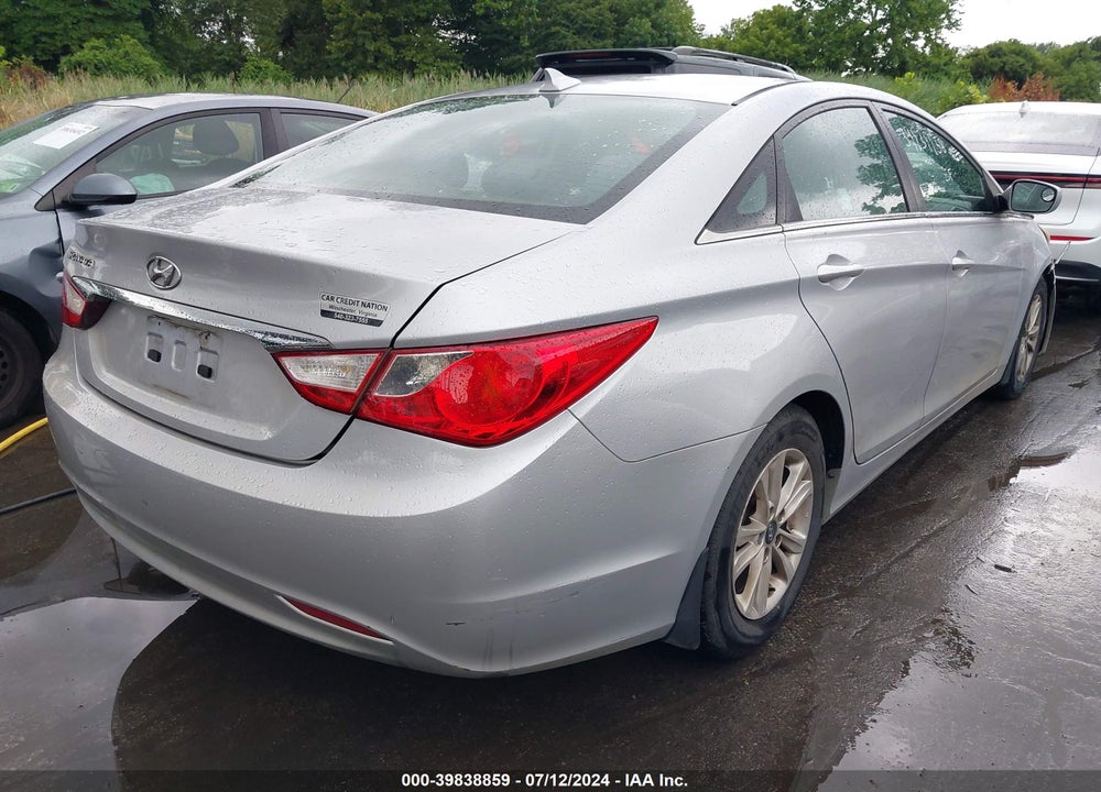 2013 HYUNDAI SONATA GLS VIN: 5NPEB4AC9DH754605
