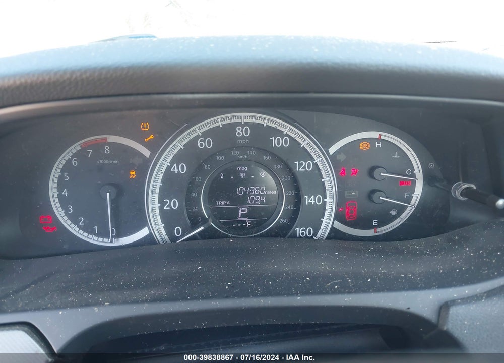 2015 HONDA ACCORD LX VIN: 1HGCR2F30FA002075