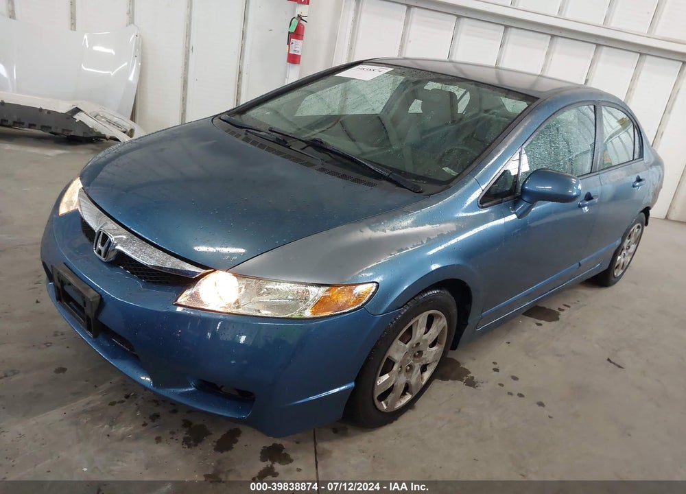 2010 HONDA CIVIC LX VIN: 2HGFA1F59AH563577