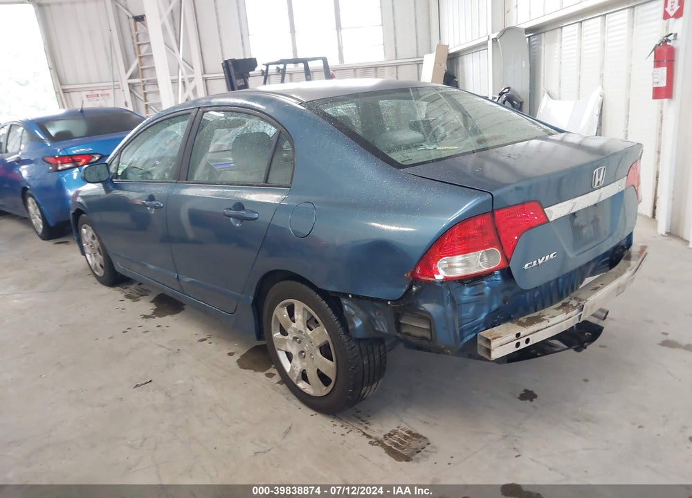 2010 HONDA CIVIC LX VIN: 2HGFA1F59AH563577