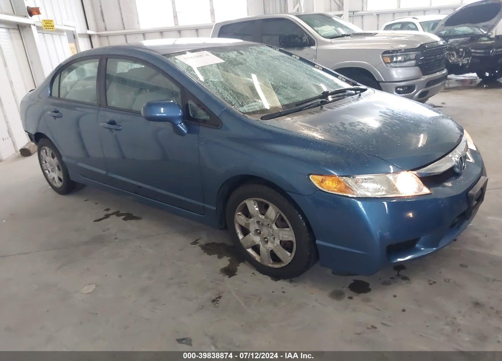 2010 HONDA CIVIC LX VIN: 2HGFA1F59AH563577
