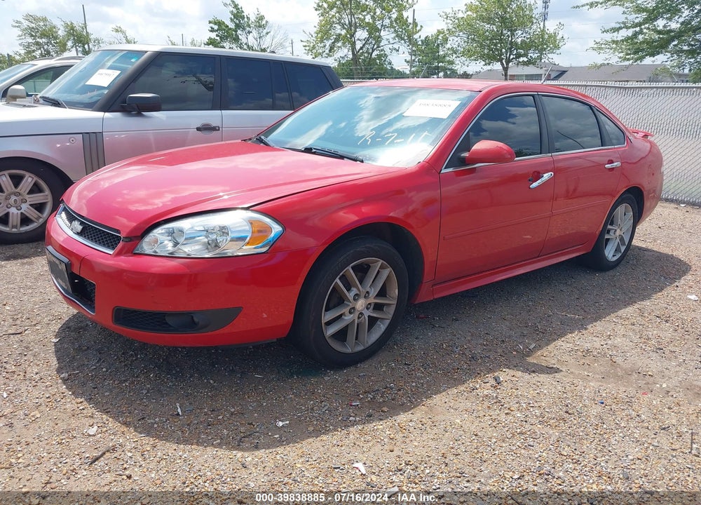 2013 CHEVROLET IMPALA LTZ VIN: 2G1WC5E30D1260614