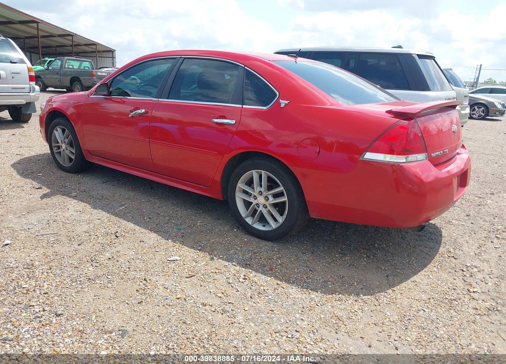 2013 CHEVROLET IMPALA LTZ VIN: 2G1WC5E30D1260614