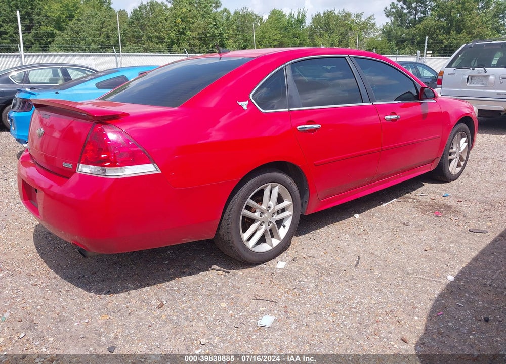 2013 CHEVROLET IMPALA LTZ VIN: 2G1WC5E30D1260614