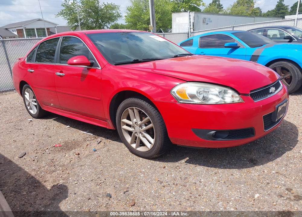 2013 CHEVROLET IMPALA LTZ VIN: 2G1WC5E30D1260614
