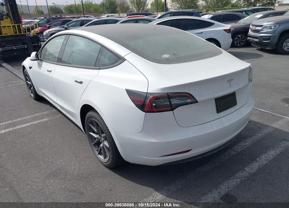 2022 TESLA MODEL 3 REAR-WHEEL DRIVE VIN: 5YJ3E1EA0NF333166