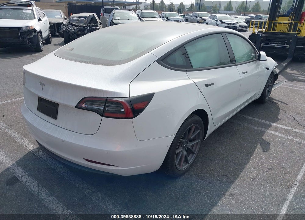 2022 TESLA MODEL 3 REAR-WHEEL DRIVE VIN: 5YJ3E1EA0NF333166