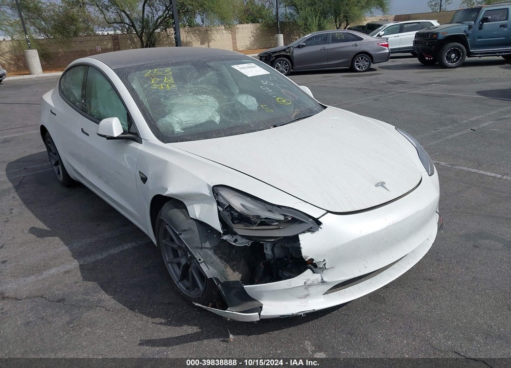 2022 TESLA MODEL 3 REAR-WHEEL DRIVE VIN: 5YJ3E1EA0NF333166