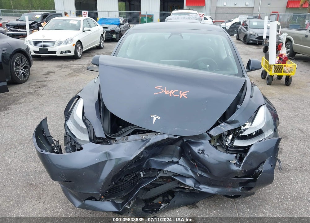 2021 TESLA MODEL 3 STANDARD RANGE PLUS REAR-WHEEL DRIVE VIN: 5YJ3E1EA4MF043818