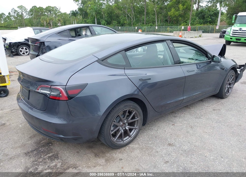 2021 TESLA MODEL 3 STANDARD RANGE PLUS REAR-WHEEL DRIVE VIN: 5YJ3E1EA4MF043818