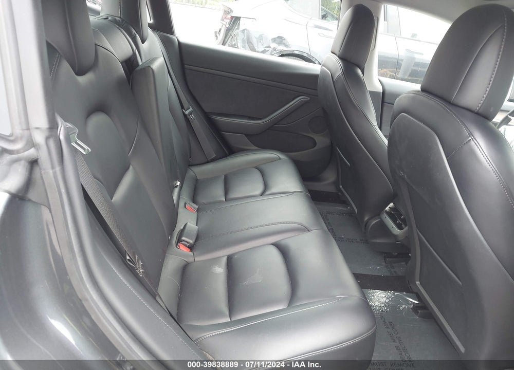 2021 TESLA MODEL 3 STANDARD RANGE PLUS REAR-WHEEL DRIVE VIN: 5YJ3E1EA4MF043818