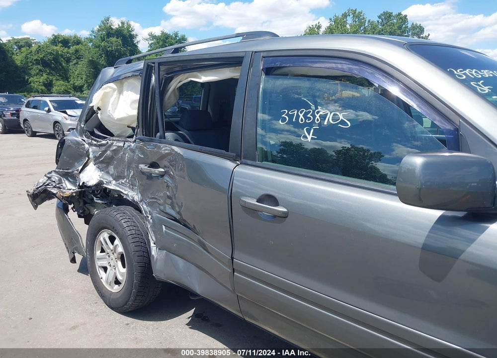 2008 HONDA PILOT VP VIN: 5FNYF18298B052480