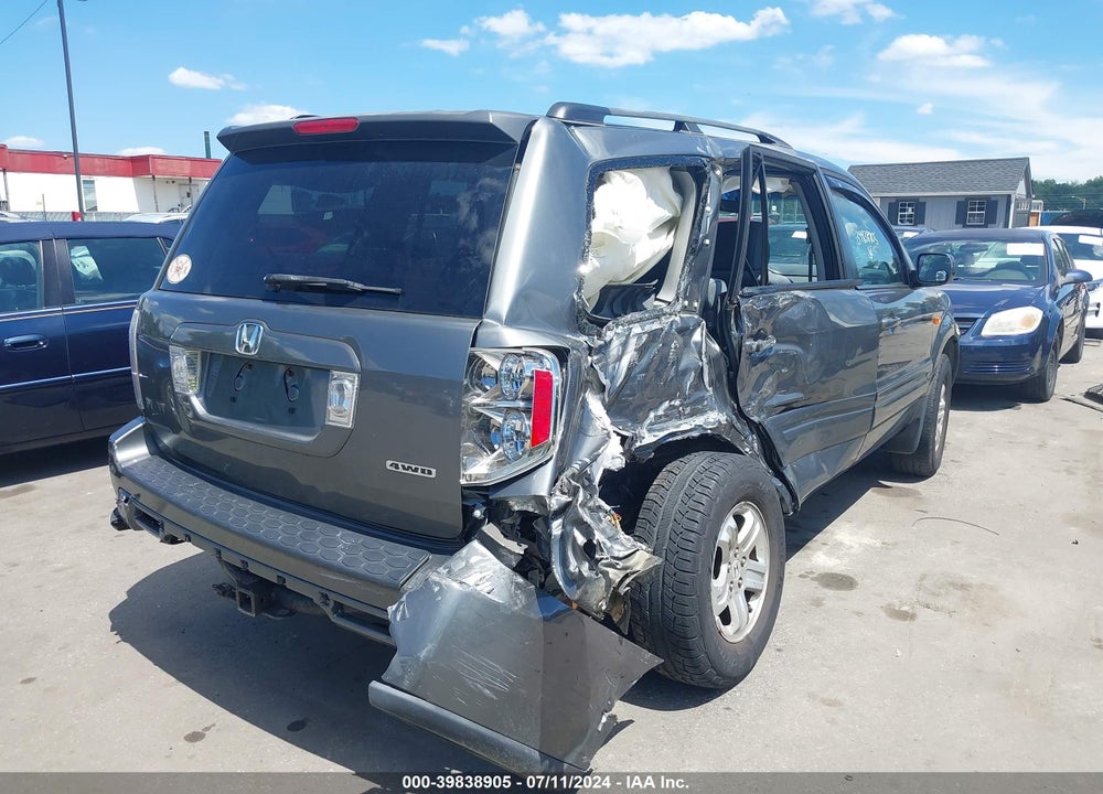 2008 HONDA PILOT VP VIN: 5FNYF18298B052480