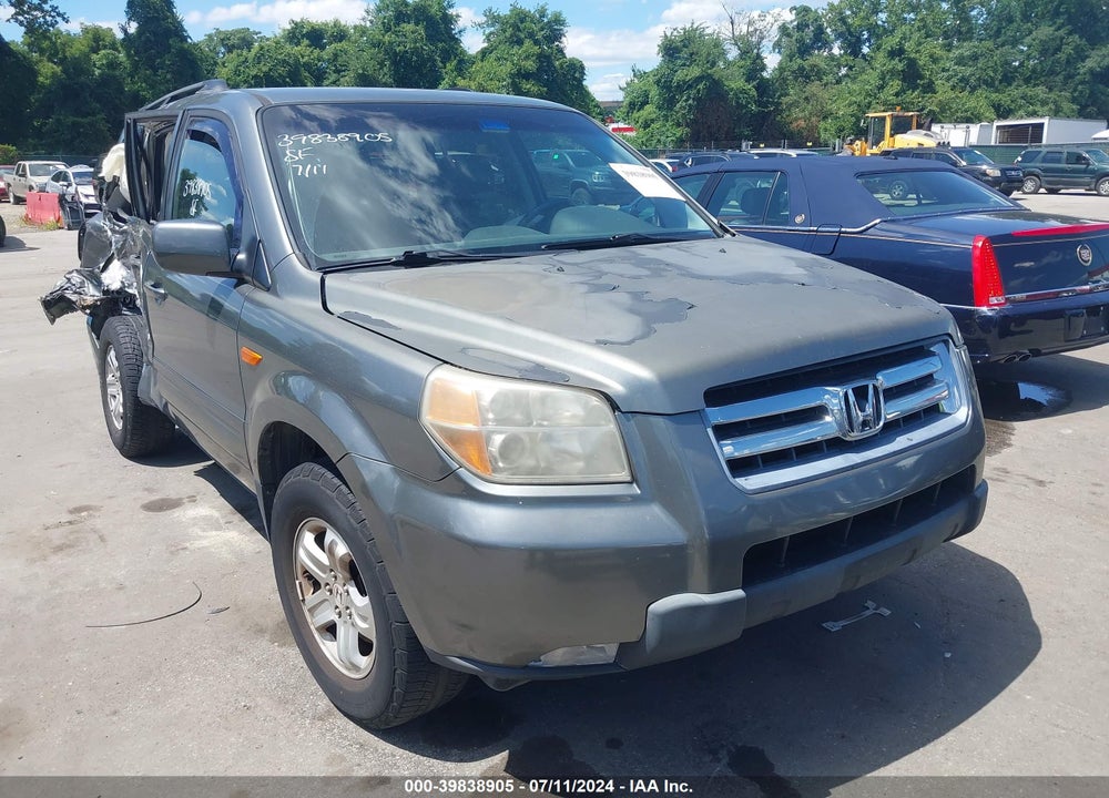 2008 HONDA PILOT VP VIN: 5FNYF18298B052480